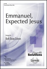 Emmanuel, Expected Jesus Two-Part Mixed choral sheet music cover